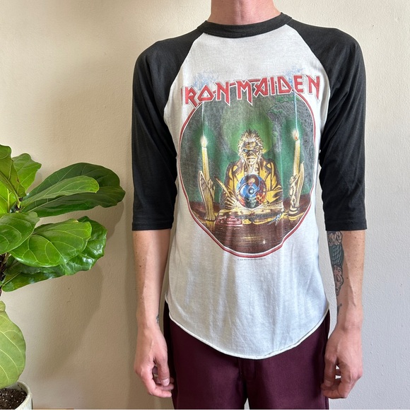1988 Iron Maiden Tour Baseball Tee